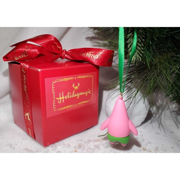 Patrick Star Christmas Tree Ornament - Comes in Gift Box w/ Christmas Bow - Picture 2 of 2